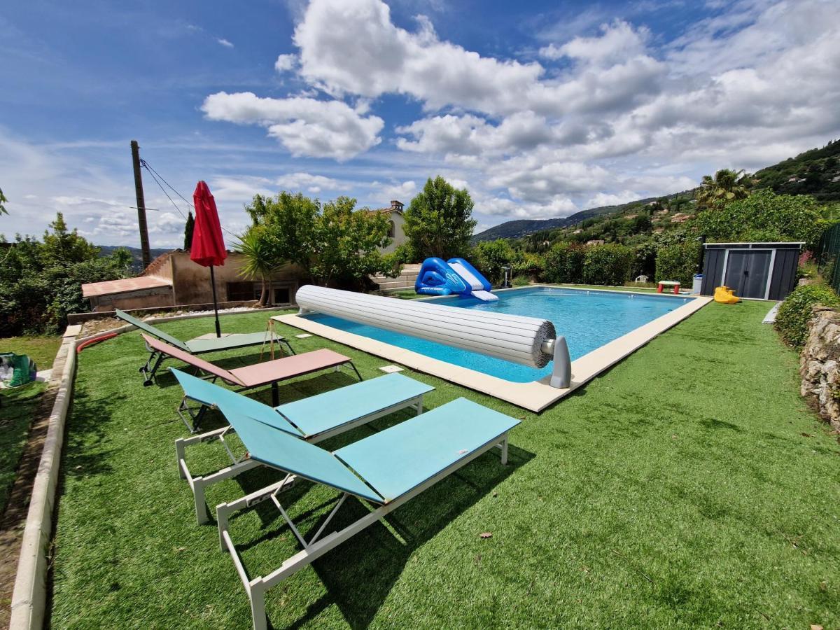Appartement 2 Pieces Renove Avec Acces Piscine Peymeinade Exterior foto